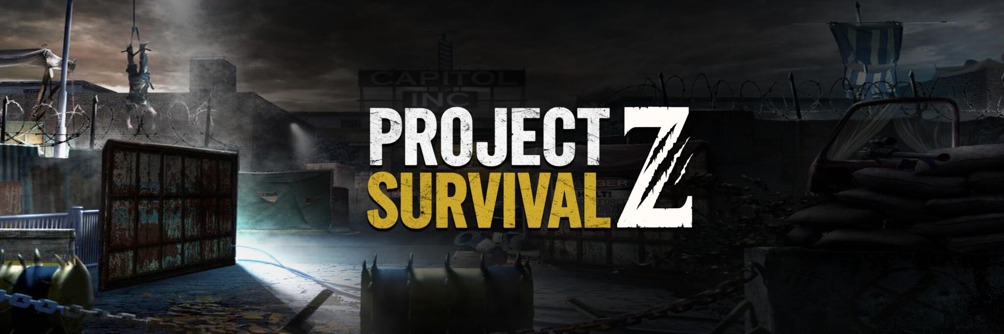 Discovery splash banner for PROJECT Z - Survival Roleplay Discord server