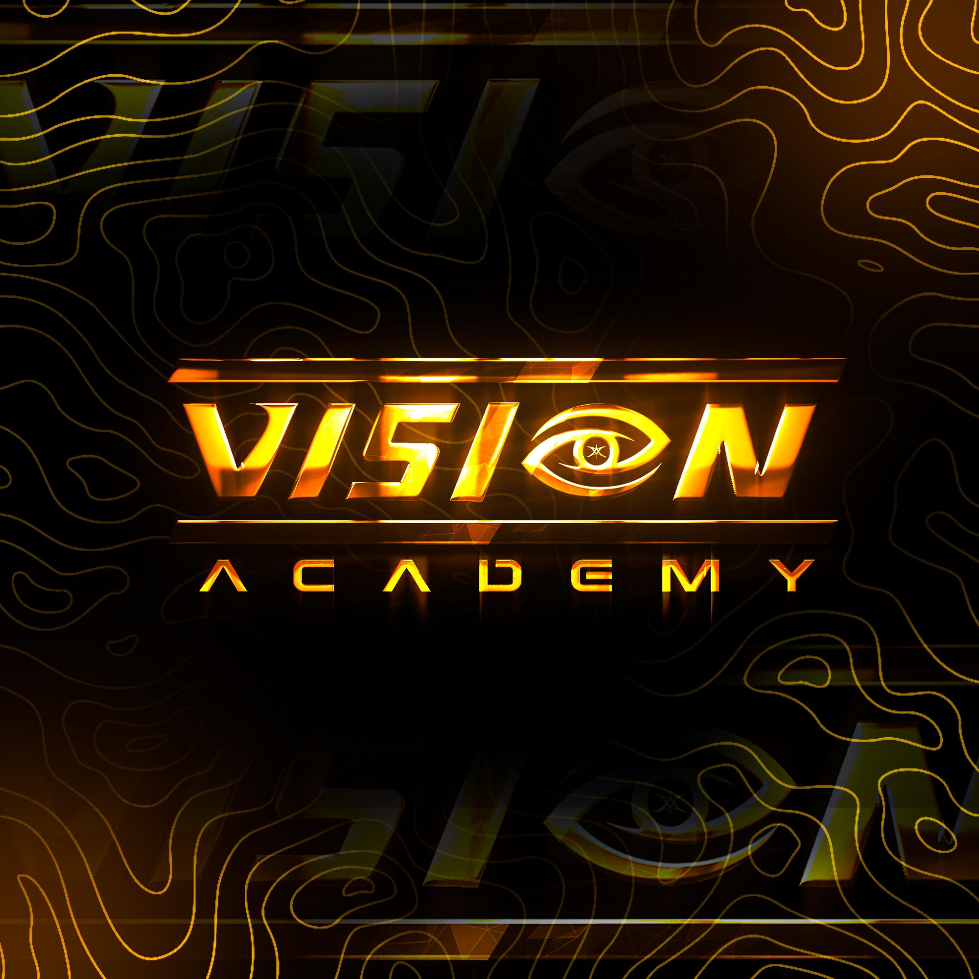Discovery splash banner for Vision Academy Discord server
