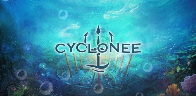 Discovery splash banner for CYCLONEE. Discord server