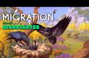Discovery splash banner for Migration - Crow Survival Game Discord server