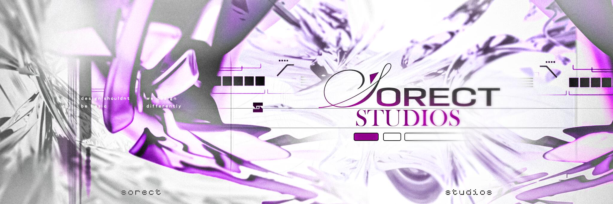 Discovery splash banner for Sorect Studios™ Discord server