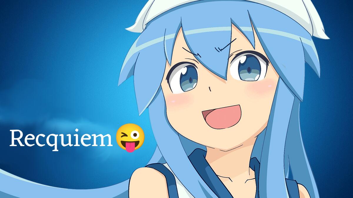 Discovery splash banner for Recquiem | 2016-2026 RR Discord server