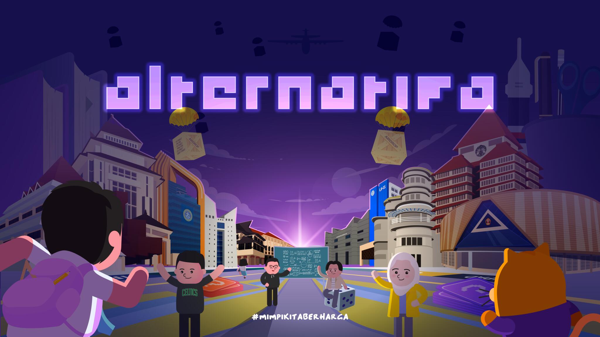 Discovery splash banner for Alternatifa Community Discord server