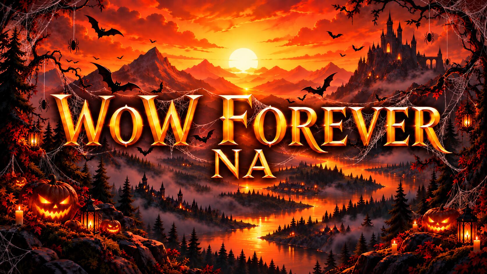 Discovery splash banner for WoW Forever NA Discord server