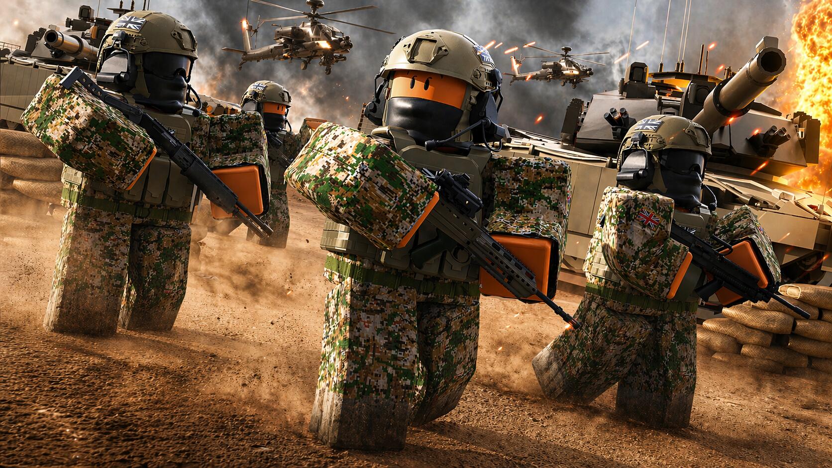 Discovery splash banner for United Armed Forces Reformed Discord server