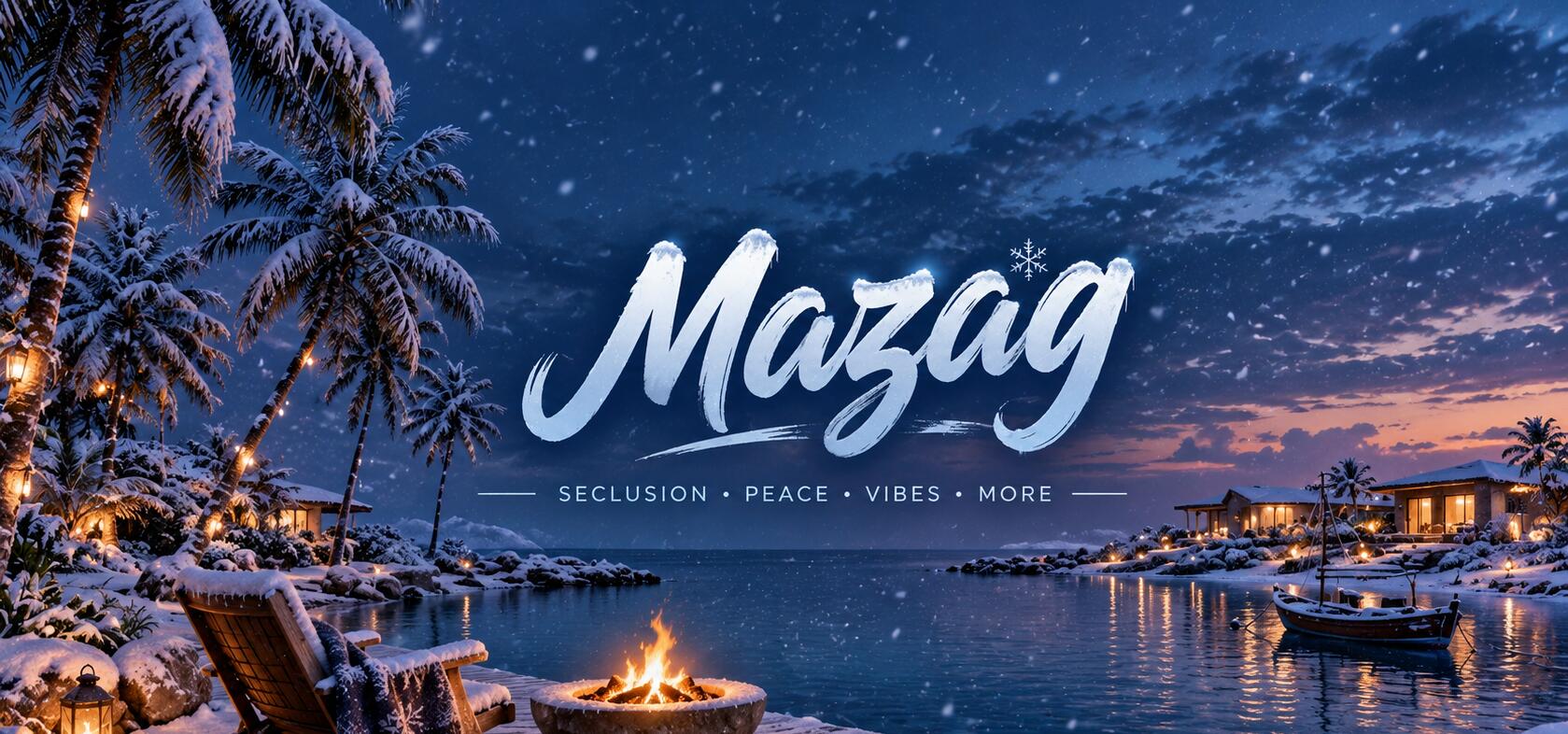 Discovery splash banner for ı Mazag. Discord server