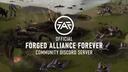 Discovery splash banner for Forged Alliance Forever Discord server