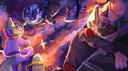 Discovery splash banner for The Evil Furry Pawsmos๐พ Discord server