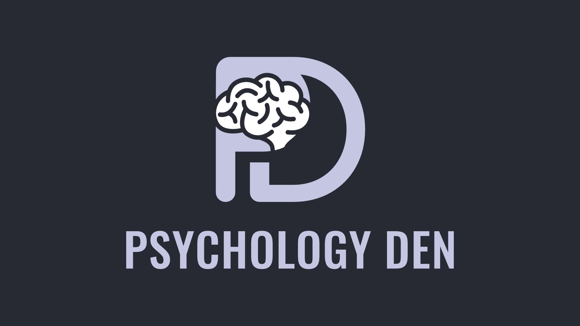 Discovery splash banner for Psychology Den Discord server