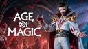 Discovery splash banner for Age of Magic Discord server