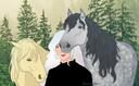 Discovery splash banner for Melissa's Stable Discord server