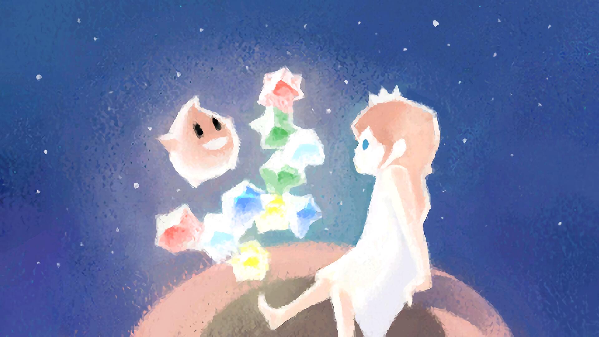 Discovery splash banner for The Comet Observatory - Home of Rosalina and Luma Discord server