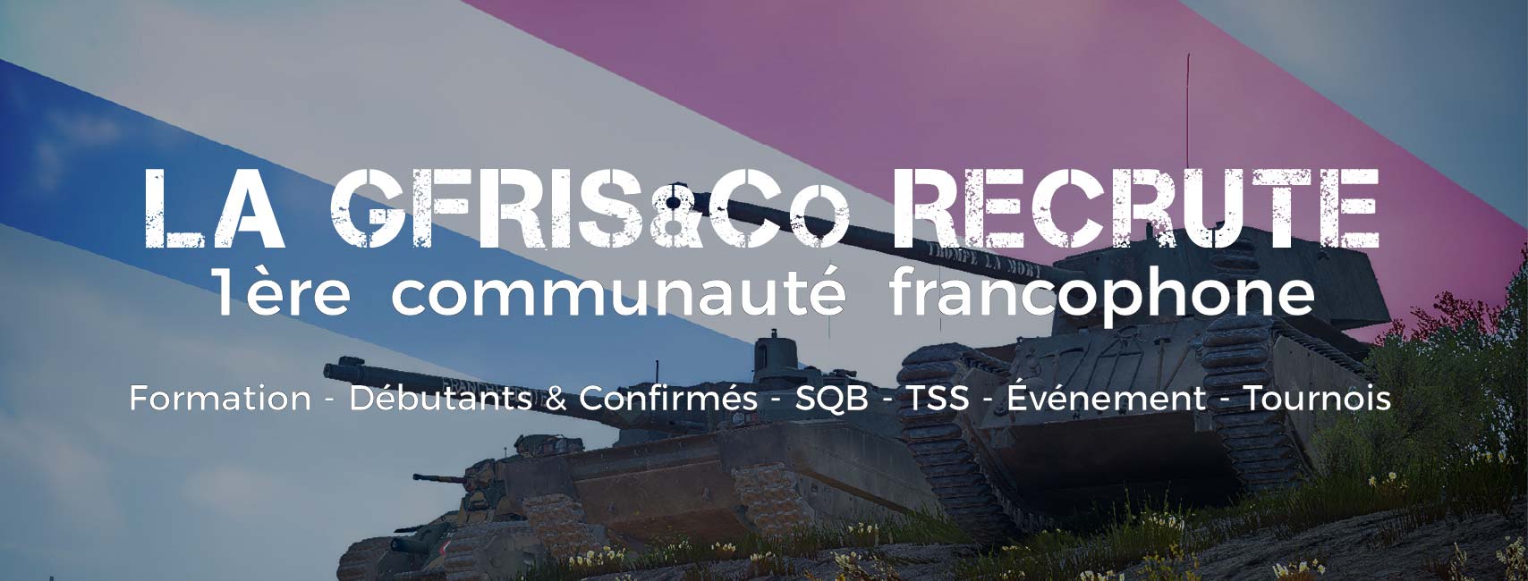 Discovery splash banner for GFRIS & Co Discord server