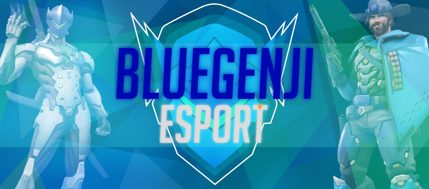 Discovery splash banner for BlueGenji eSport Discord server