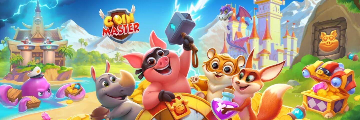 Discovery splash banner for Coin Master Official Discord server