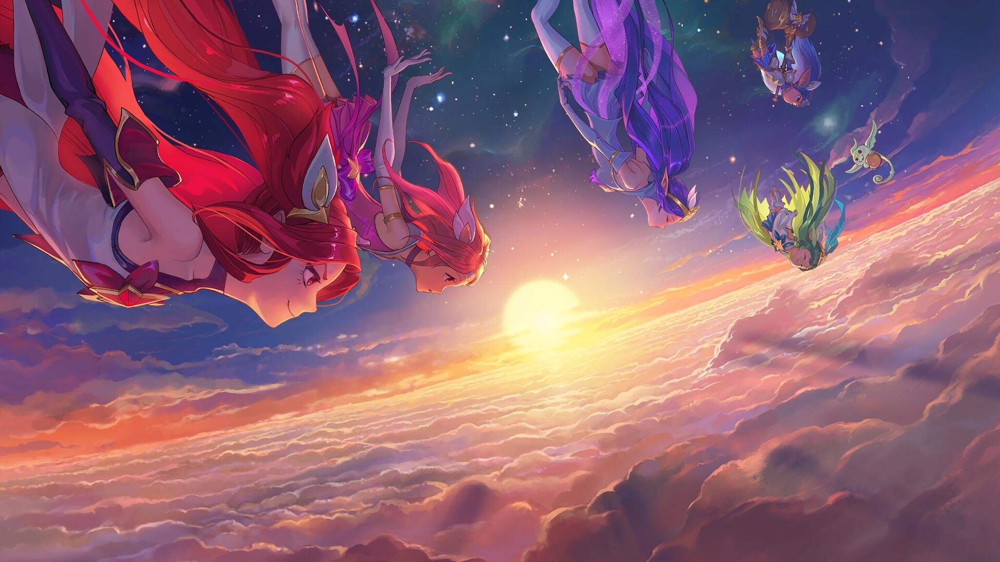 Discovery splash banner for Star Guardians 𓆩✧𓆪 Discord server